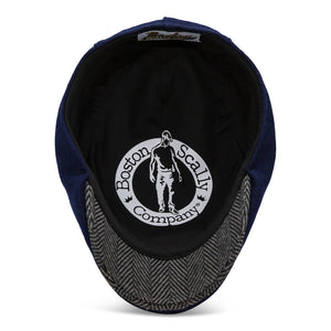 The Sidestreet Boston Scally Cap - Navy - alternate image 2