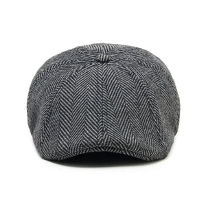 The Original Peaky Boston Scally Cap - Grey Herringbone - alternate image 5