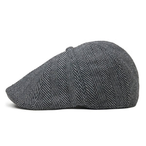 The Original Peaky Boston Scally Cap - Grey Herringbone - alternate image 8