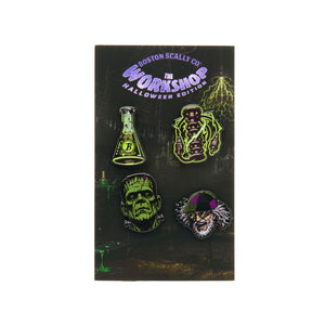 Boston Scally The Workshop: Halloween Edition Cap Pin Set - featured image