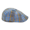 The Spring Rose Boston Scally Cap - Grey & Blue Plaid - alternate image 9