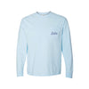 Boston Scally The Spring Rose Long Sleeve Tee T-Shirt - Light Blue - featured image