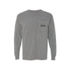Boston Scally The 11 Year Anniversary Long Sleeve Pocket Tee T-Shirt - Grey - alternate image 2