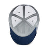 The Mesh Trucker Boston Scally Cap - Navy with Grey - alternate image 5