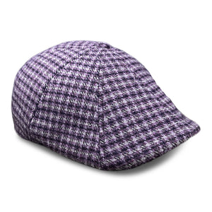 The Braveheart Boston Scally Cap - Thistle and Grey - featured image