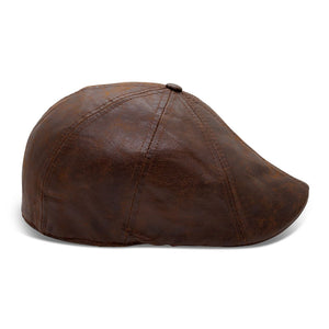 The Scrapyard Boston Scally Cap - Brown - alternate image 7