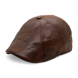 The Scrapyard Boston Scally Cap - Brown - alternate image 3