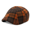 The Jack-O’-Rose Boston Scally Cap - Orange Plaid - alternate image 4