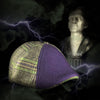 The Frankenhead Boston Scally Cap - Purple & Undead Plaid - alternate image 11