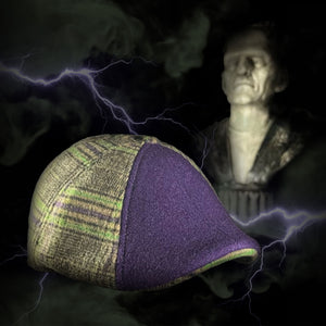 The Frankenhead Boston Scally Cap - Purple & Undead Plaid - alternate image 11