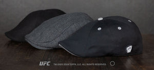 UFC| Boston Scally hats showcasing three new caps with UFC logos