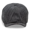 The Baker Boy Boston Scally Cap - Grey Herringbone - alternate image 5
