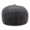 The Baker Boy Boston Scally Cap - Grey Herringbone - alternate image 7