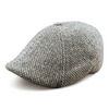 The Newsboy Boston Scally Cap - Grey/Brown - alternate image 9