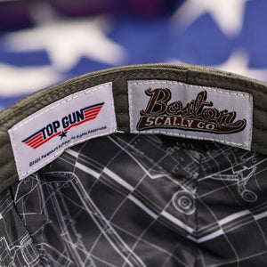 Top Gun Boston Scally Cap - Two Tone Grey - alternate image 11