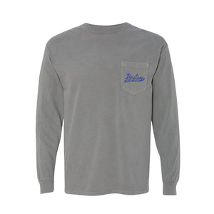 Boston Scally The Royal Rose Long Sleeve Tee T-Shirt - Grey - featured image