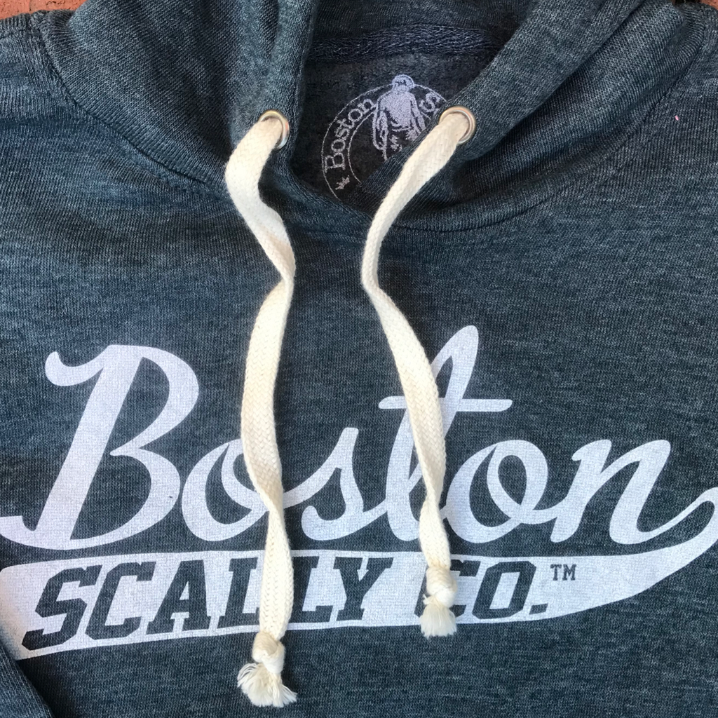 Boston Scally The Patriot Hoodie Blue
