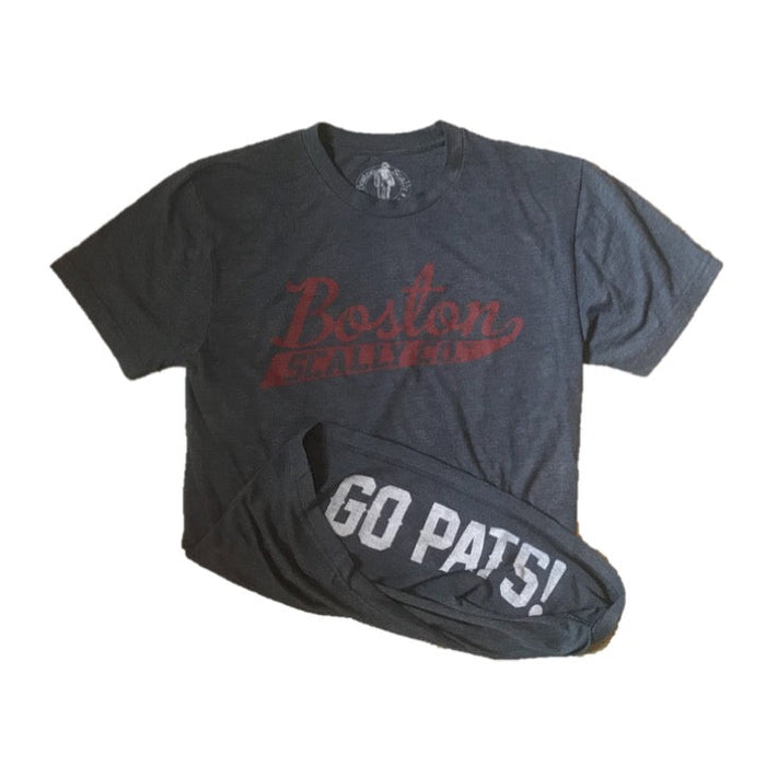 Boston Scally The Go Pats Tee - Patriot Blue - featured image