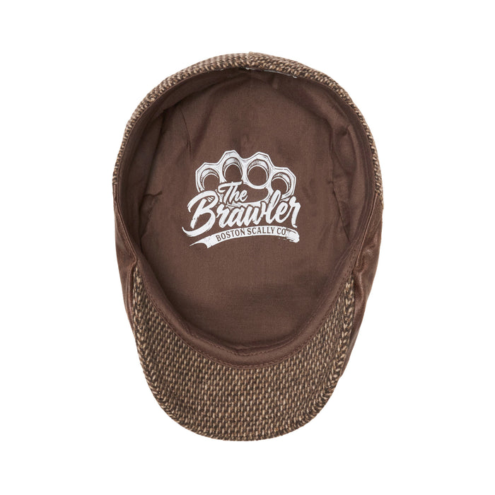 The Brawler Boston Scally Cap - Brown - alternate image