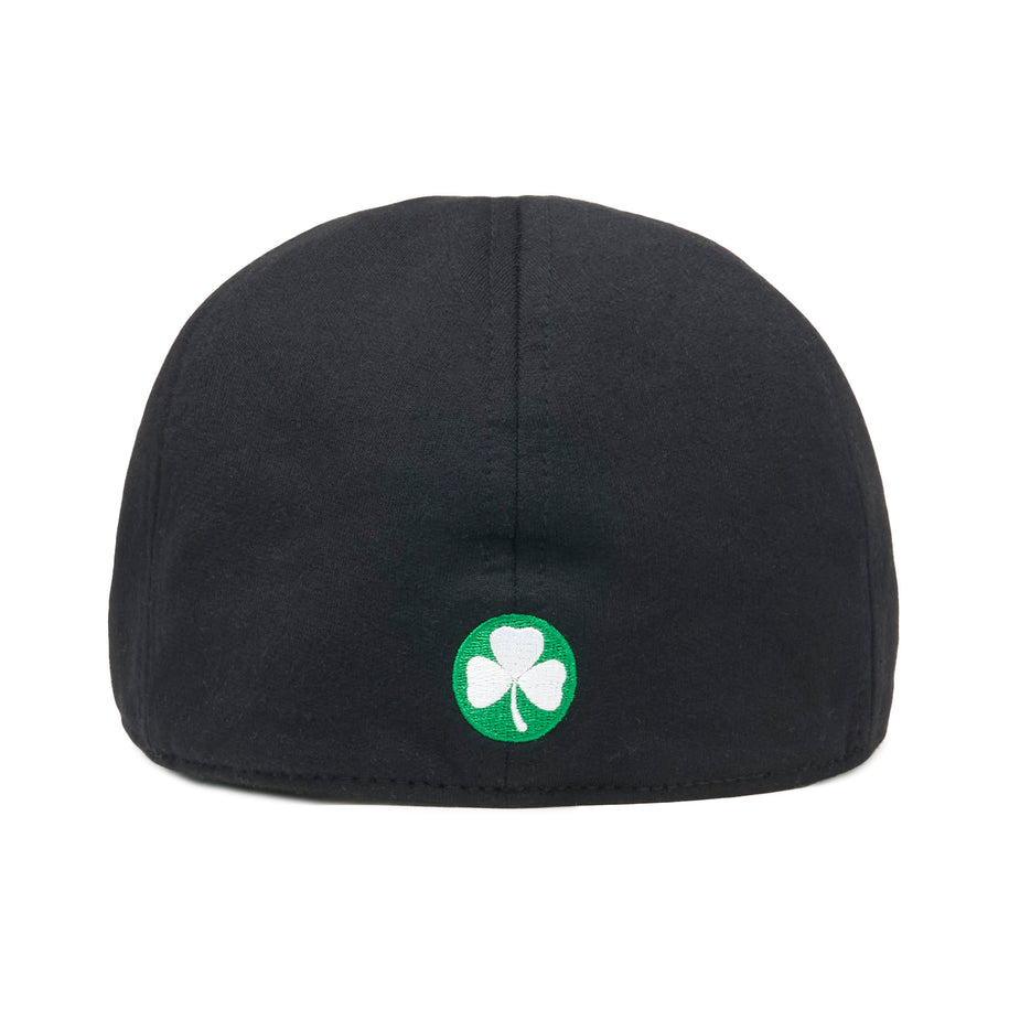 The Dubliner Boston Scally Cap (Flat Cap) - Black