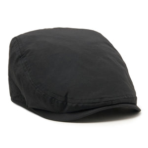 The Cool Air Single Panel Boston Scally Cap - Black - featured image