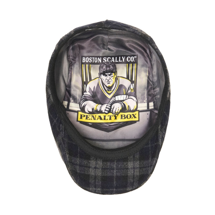 The Single Panel Penalty Box Boston Scally Cap - Power Play Plaid - alternate image