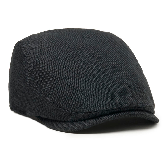 The Saltbox Boston Scally Cap - Black Sand - featured image