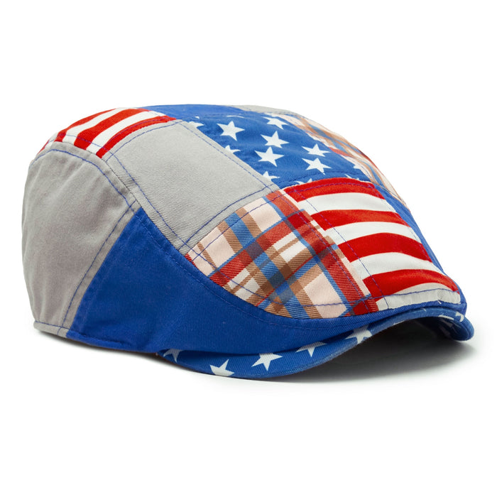 The United Boston Scally Cap - Multicolor Patchwork - featured image