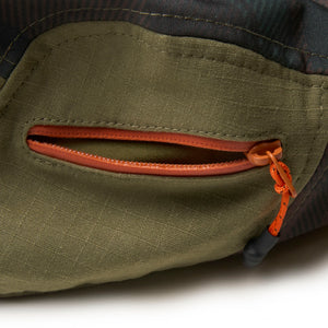 The Campfire Boston Scally Cap - Forest Green &amp;amp; Bonfire Plaid - alternate image 17