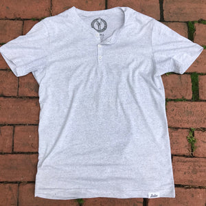 Boston Scally The Short Sleeve Henley - Heather - featured image