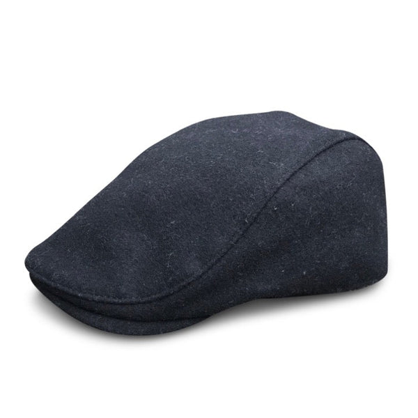 The Neighborhood Boston Scally Cap (Flat Cap) - Coolidge Black