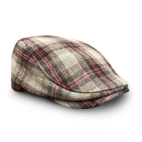 The Contender Boston Scally Cap - Ale-Wood Plaid - featured image