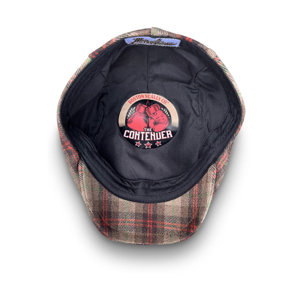 The Contender Boston Scally Cap - Ale-Wood Plaid - alternate image 1
