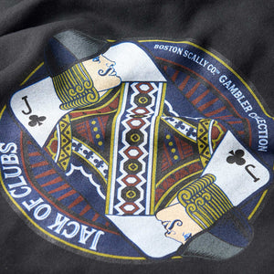 Boston Scally The Jack of Clubs Crewneck - Black - alternate image 3