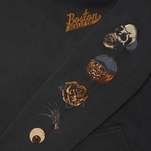 Boston Scally The Halloween Icon Hoodie - Dusk Black and Orange - alternate image 2