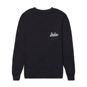 Boston Scally The Cloverland Long Sleeve Tee T-Shirt - Black - featured image