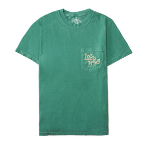Boston Scally The Loch Ness Tee T-Shirt - Mossy Green - featured image