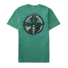 Boston Scally The Loch Ness Tee T-Shirt - Mossy Green - alternate image 2