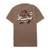 Boston Scally The Donut Pocket Tee T-Shirt - Frosted Chocolate - alternate image 2