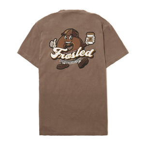 Boston Scally The Donut Pocket Tee T-Shirt - Frosted Chocolate - alternate image 2