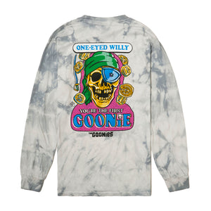 Boston Scally The Goonies Long Sleeve Tee T-Shirt - Crystal Jeweled Wash - alternate image 2