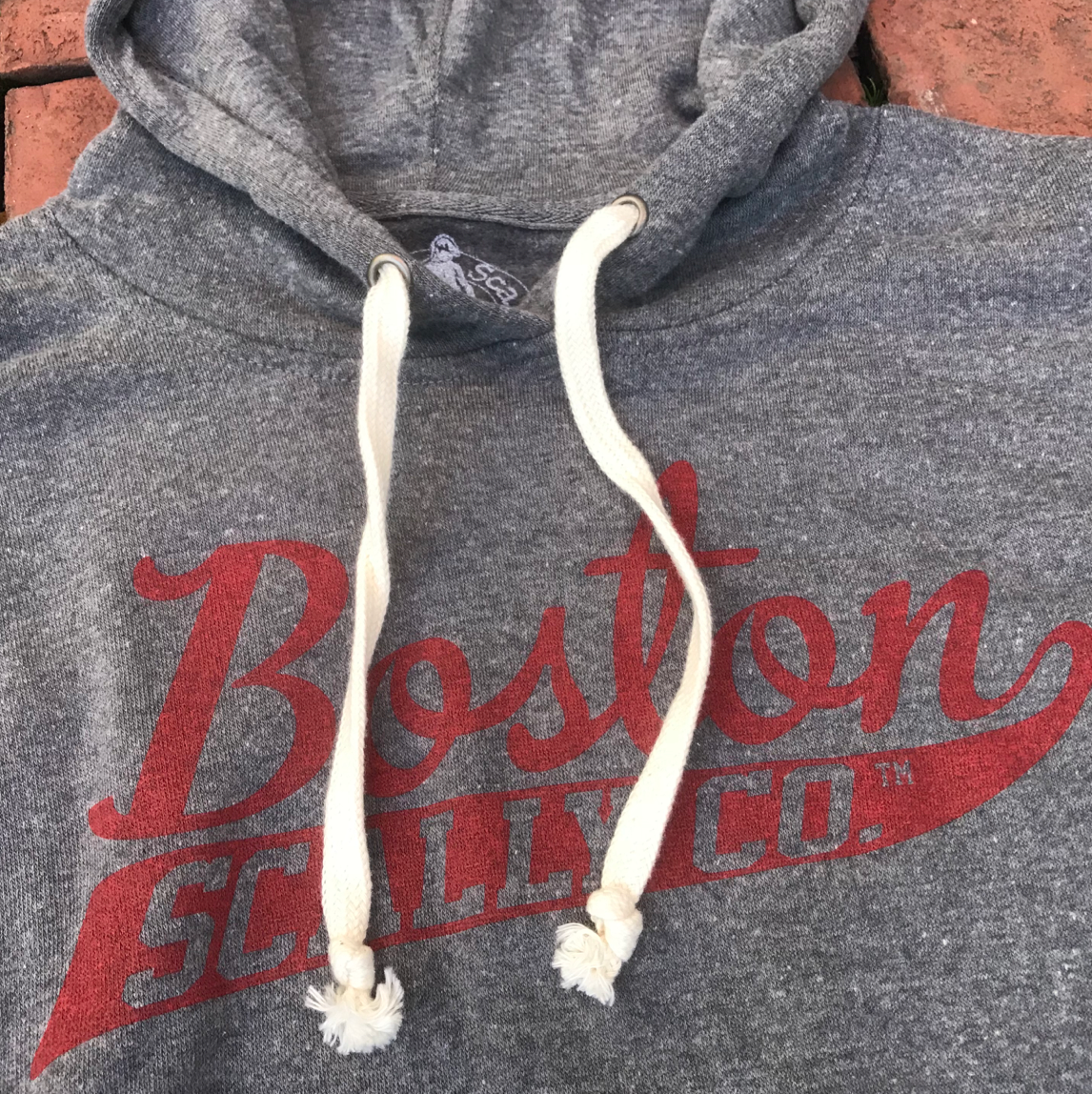 Sweat à Capuche Boston Red Sox - Gris, Taille 2XL, Homme, Coton, Occasion Bon état
