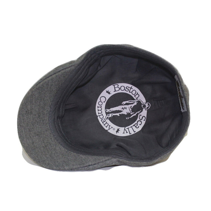 The Scrapper Boston Scally Cap - Light Grey - alternate image