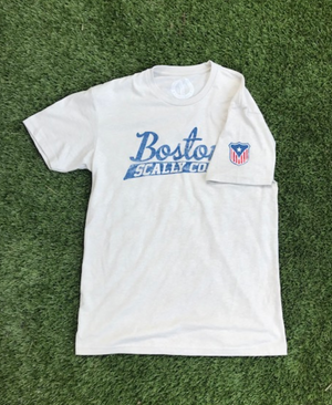 Boston Scally The Patriotic Crest T-Shirt - White - featured image