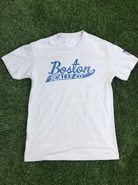 Boston Scally The Patriotic Crest T-Shirt - White - alternate image