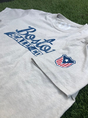 Boston Scally The Patriotic Crest T-Shirt - White - alternate image 3