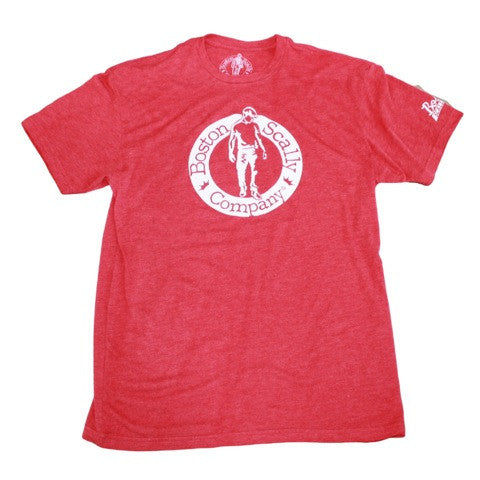 Boston Scally The Tee - Red - featured image