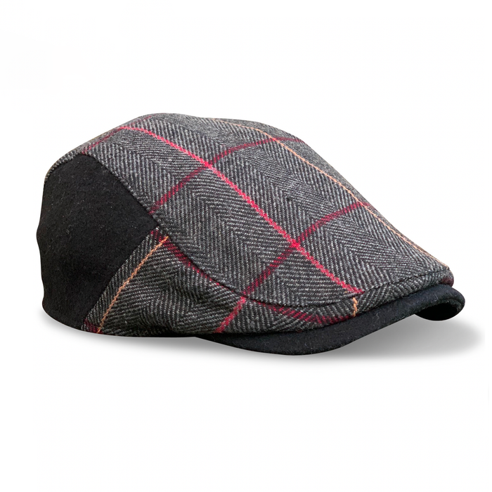 The Whiskey Boston Scally Cap - Smoke &amp; Rye Plaid - featured image