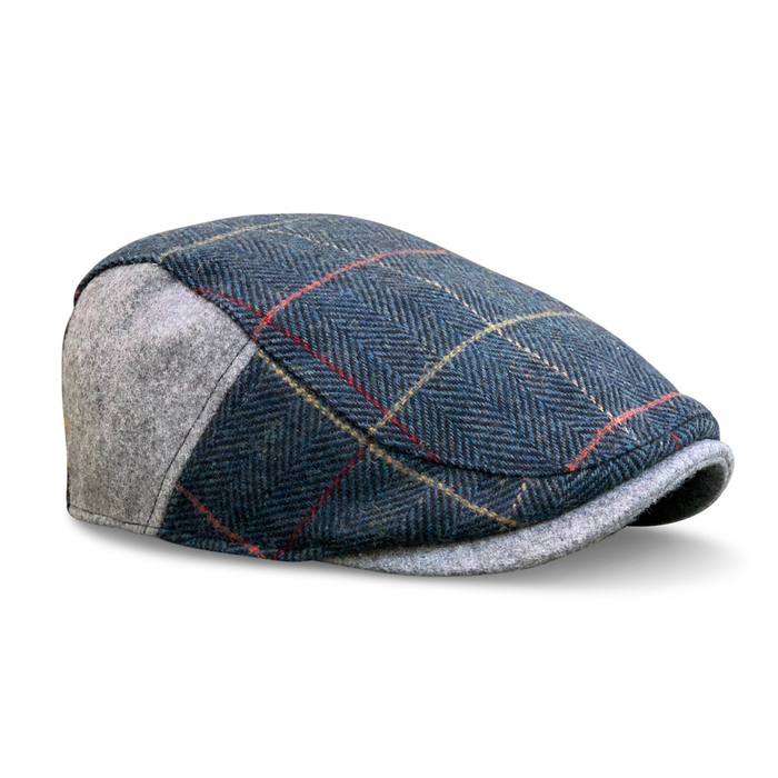 The Whiskey Boston Scally Cap - Royal Wheat Plaid - featured image