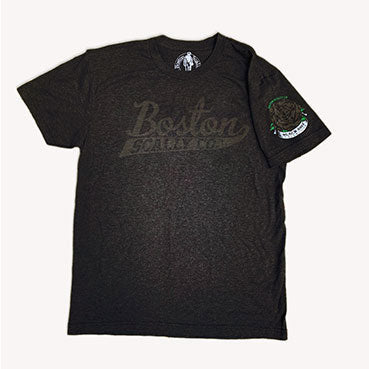 Boston Scally The Black Rose T-Shirt - Black - featured image